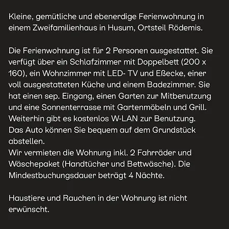 „ole Karkenwech“ Husum-roedemis